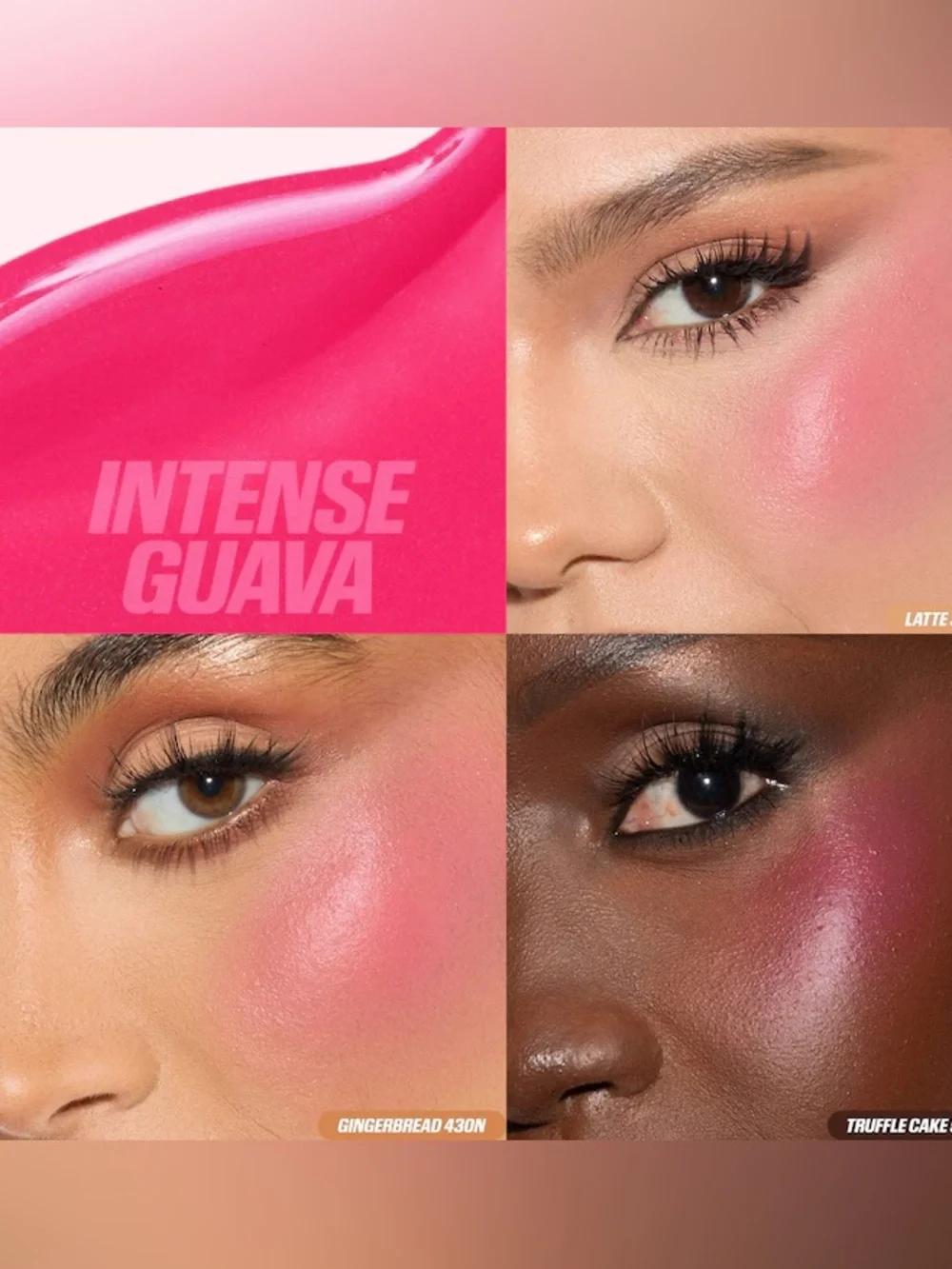 HUDA BEAUTY MINI Blush Mocktail Duos Intense Guava & Black Cherry